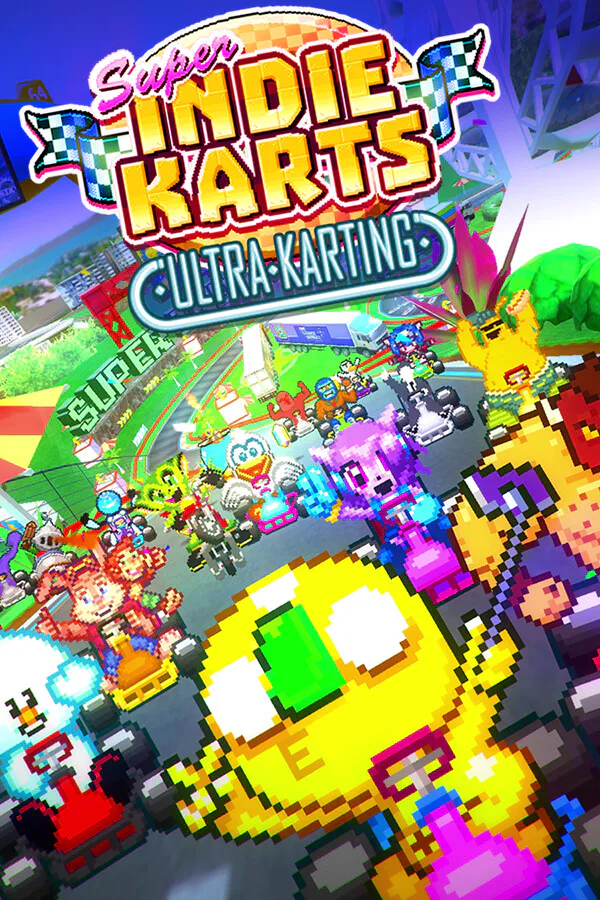 Copertina di Super Indie Karts