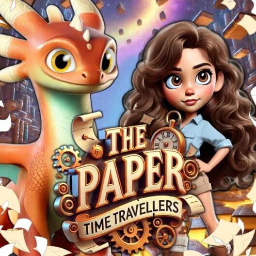Copertina di The Paper Time Travelers