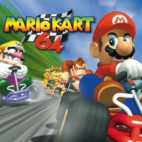 Copertina di Mario Kart 64