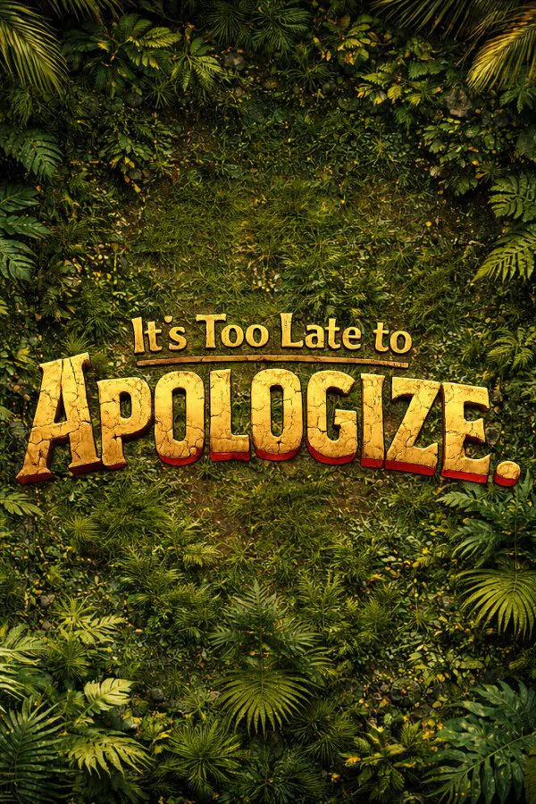 Copertina di It's too late to apologize.