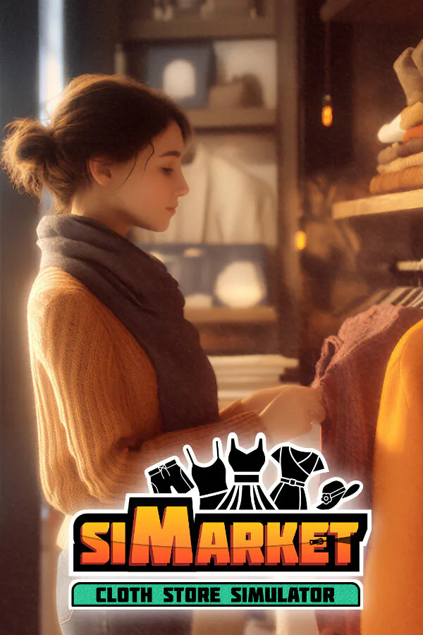 Copertina di siMarket Cloth Store Simulator
