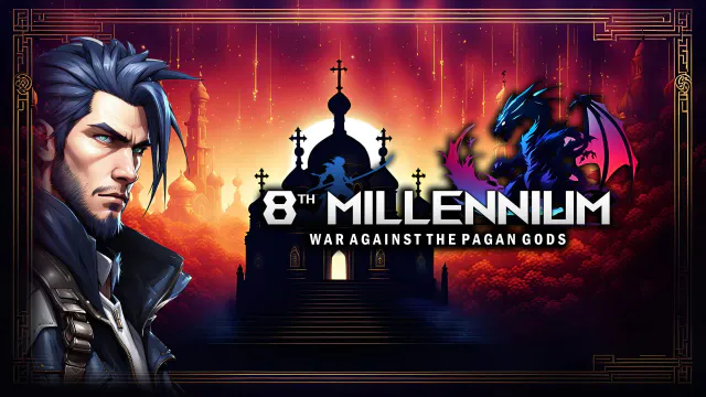 Copertina di 8th Millenium: War Against The Pagan Gods