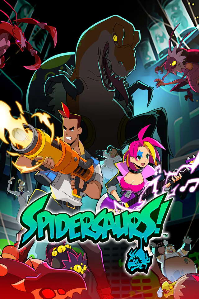 Copertina di Spidersaurs