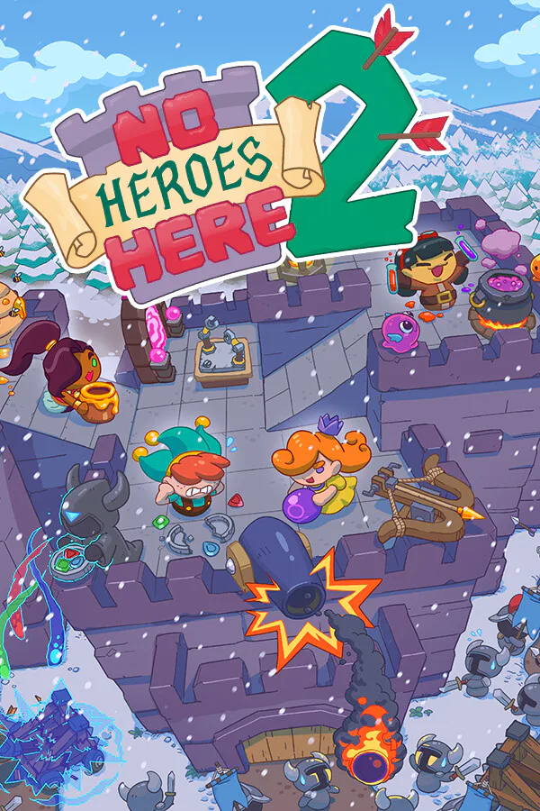 Copertina di No Heroes Here 2