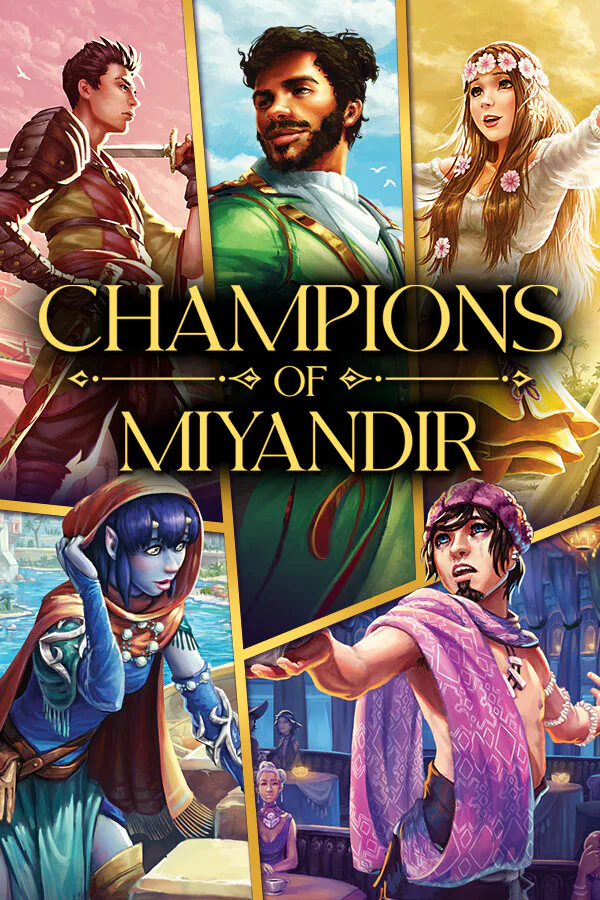 Copertina di Champions of Miyandir