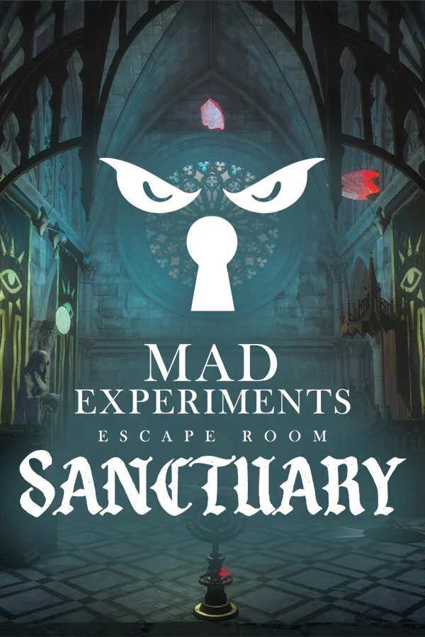 Copertina di Mad Experiments: Escape Room - Sanctuary