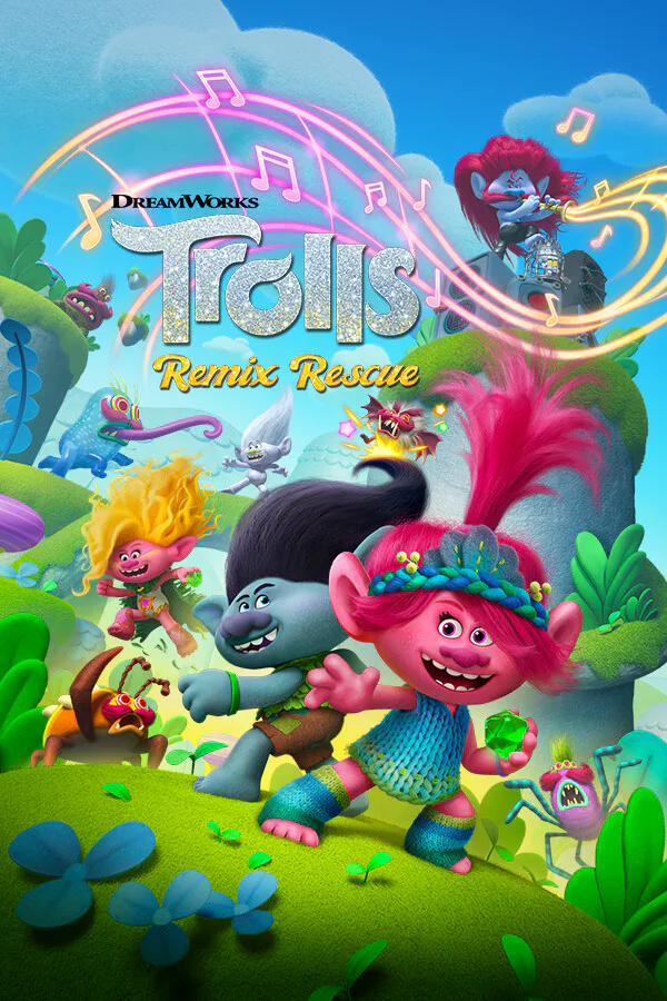 Copertina di DreamWorks Trolls Remix Rescue