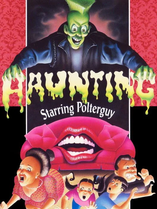 Copertina di Haunting Starring Polterguy