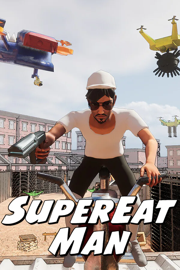 Copertina di SuperEat Man