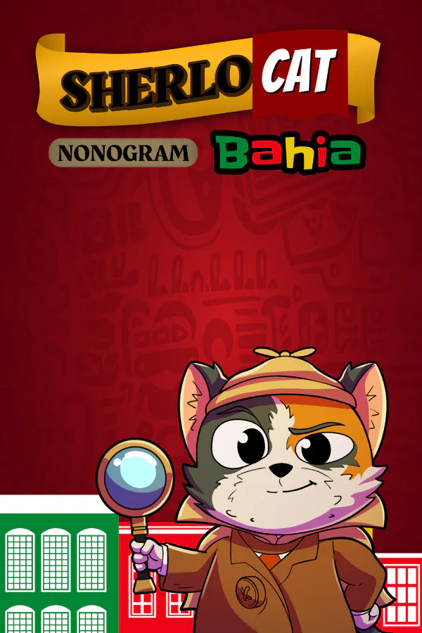 Copertina di SherloCAT Nonogram Bahia