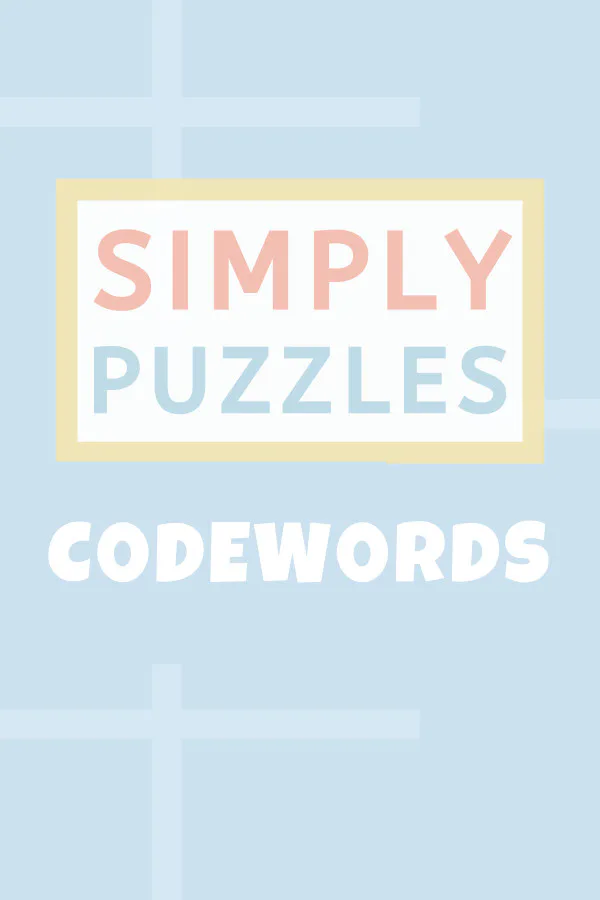 Copertina di Simply Puzzles: Codewords
