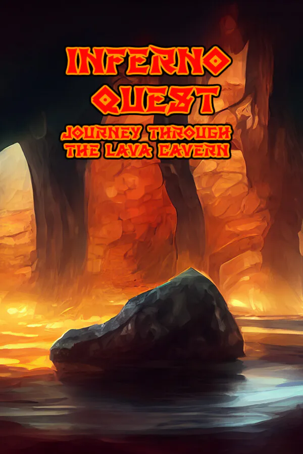 Copertina di Inferno Quest: Journey Through the Lava Cavern