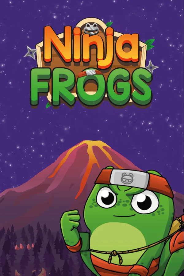Copertina di Ninja Frogs