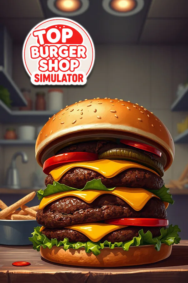 Copertina di Top Burger Shop Simulator
