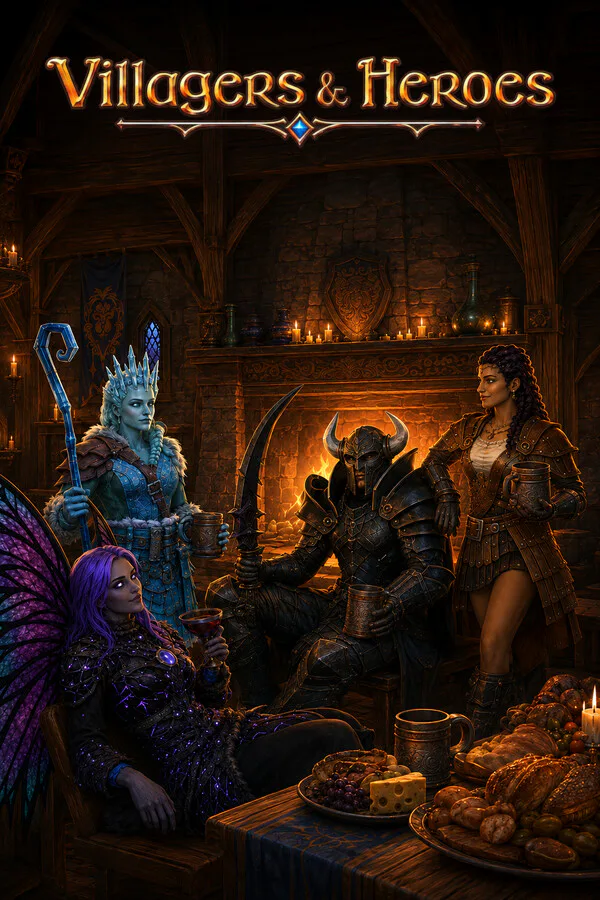 Copertina di Villagers and Heroes