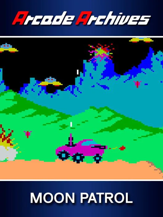 Copertina di Arcade Archives MOON PATROL