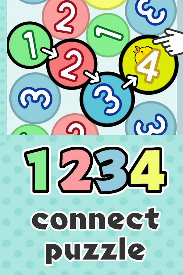 Copertina di 1234 connect puzzle