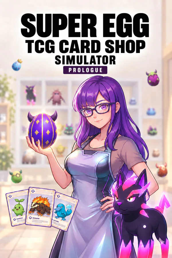 Copertina di Super Egg & TCG Card Shop Simulator: Prologue