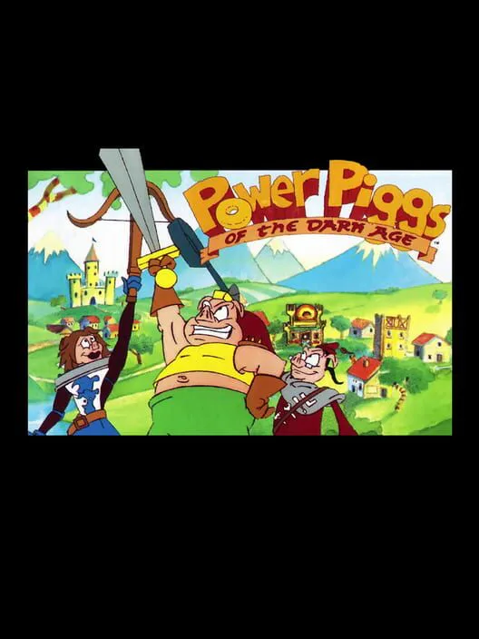 Copertina di Power Piggs of the Dark Age