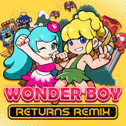 Copertina di WONDER BOY RETURNS REMIX