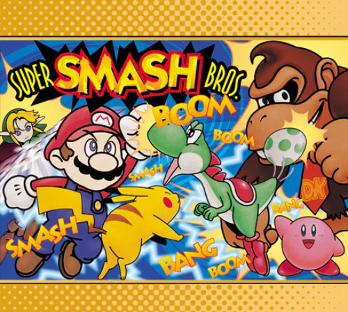 Copertina di Super Smash Bros.