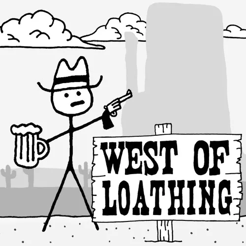 Copertina di West of Loathing
