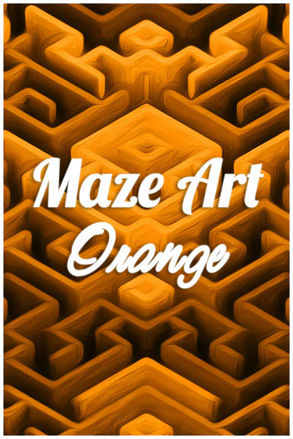 Copertina di Maze Art: Orange