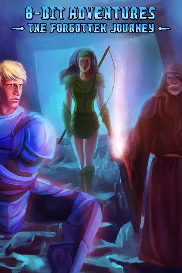 Copertina di 8-Bit Adventures 1: The Forgotten Journey Remastered Edition