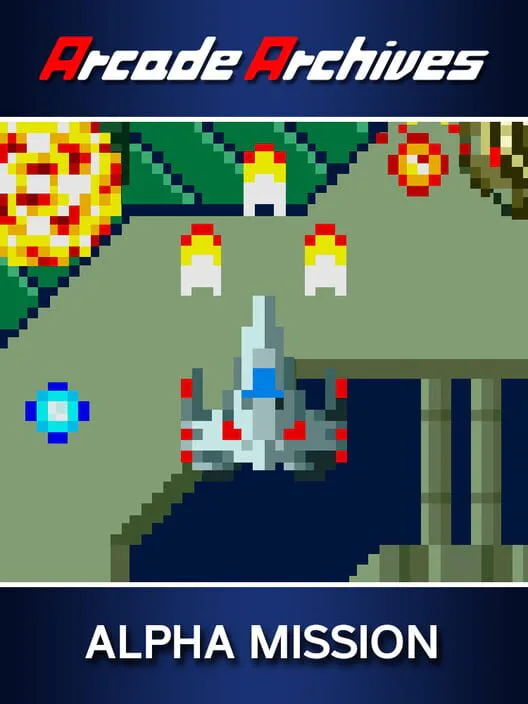 Copertina di Arcade Archives ALPHA MISSION