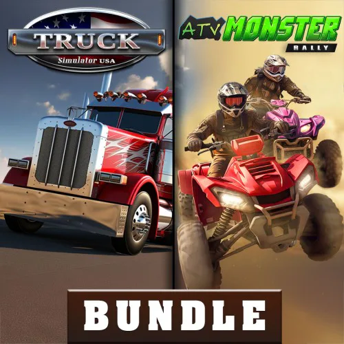 Copertina di Truck Simulator USA & ATV Monster Rally Bundle
