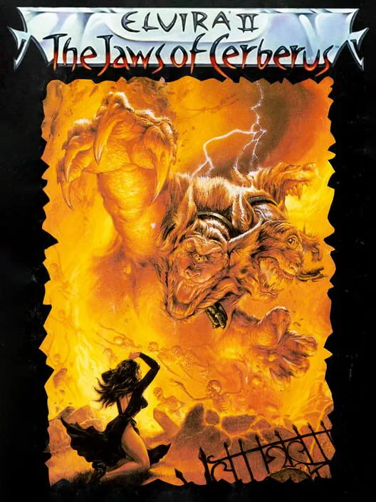 Copertina di Elvira II: The Jaws of Cerberus