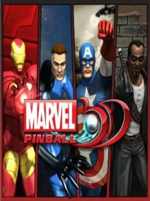 Copertina di Marvel Pinball 3D