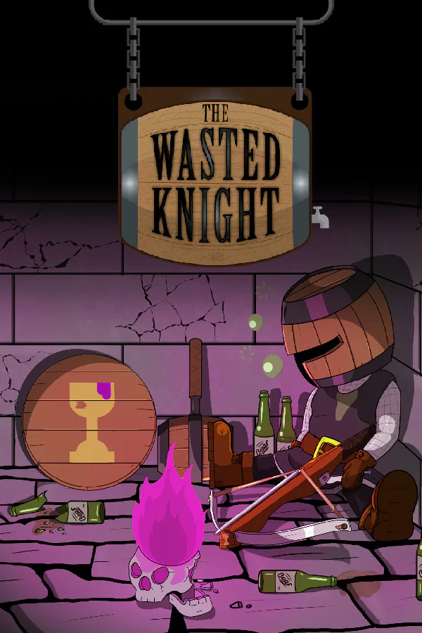 Copertina di The Wasted Knight