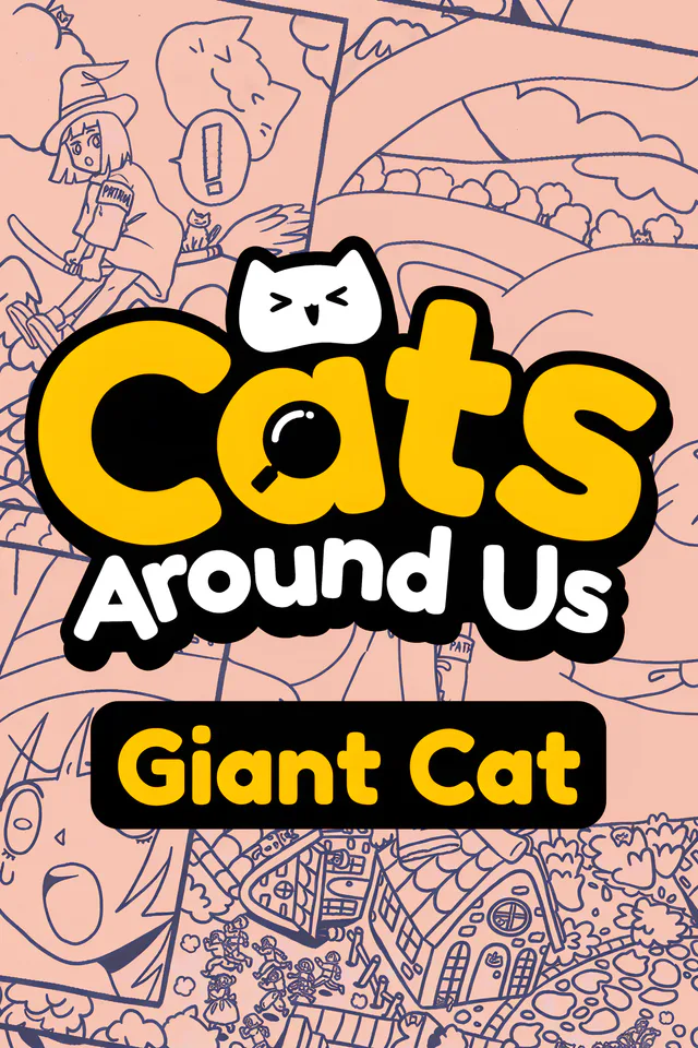 Copertina di Cats Around Us: Giant Cat