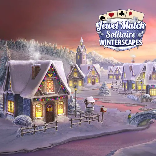 Copertina di Jewel Match Solitaire: Winterscapes