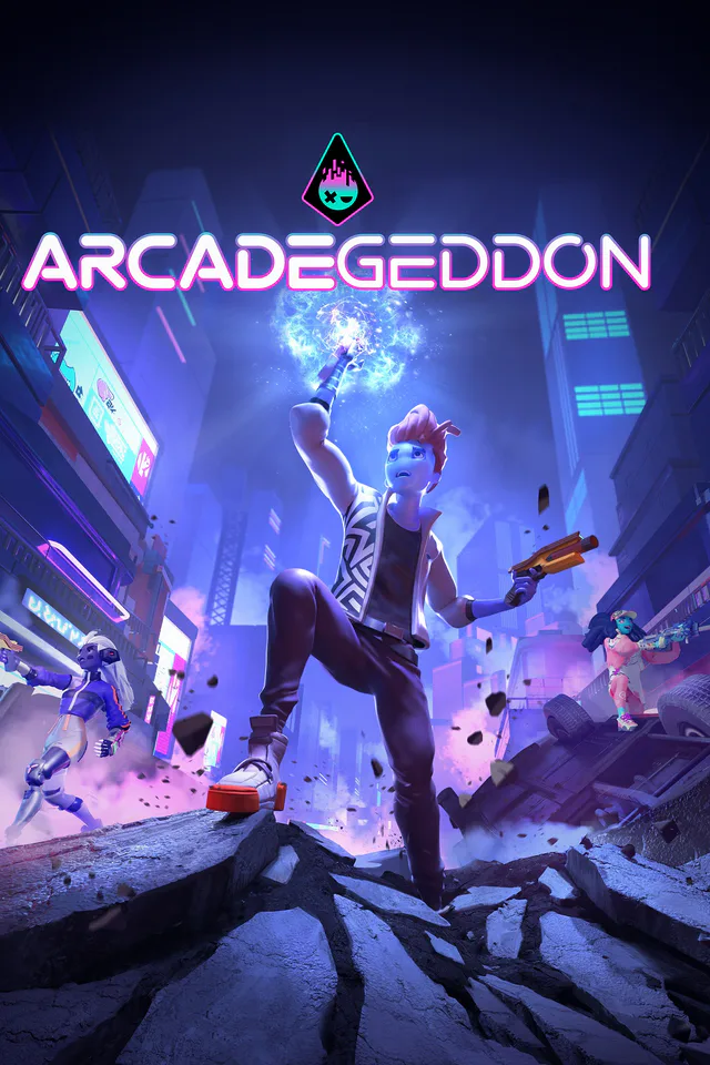 Copertina di Arcadegeddon