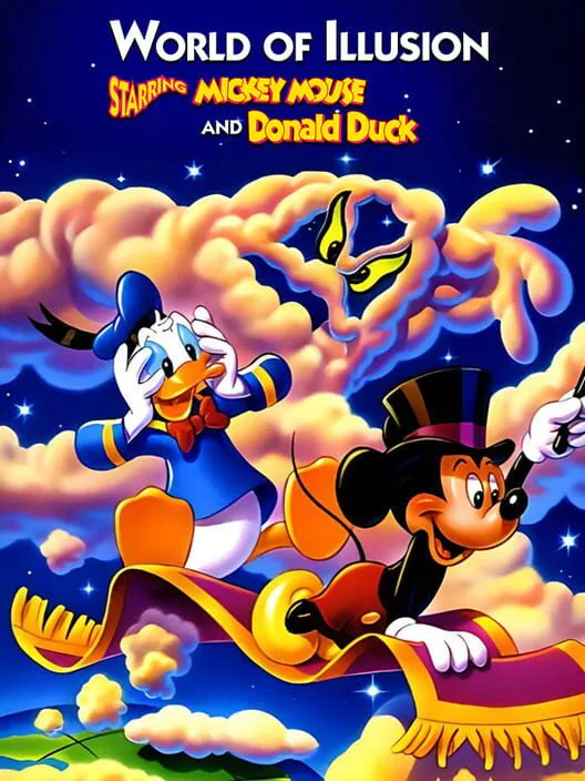 Copertina di World of Illusion Starring Mickey Mouse and Donald Duck