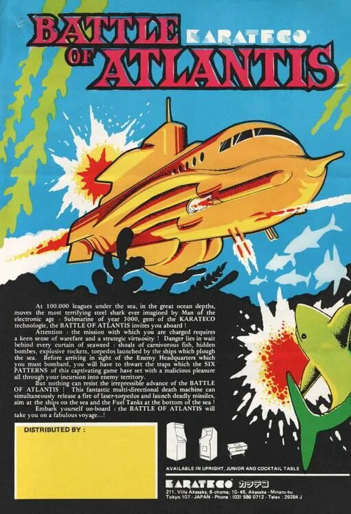 Copertina di Battle of Atlantis