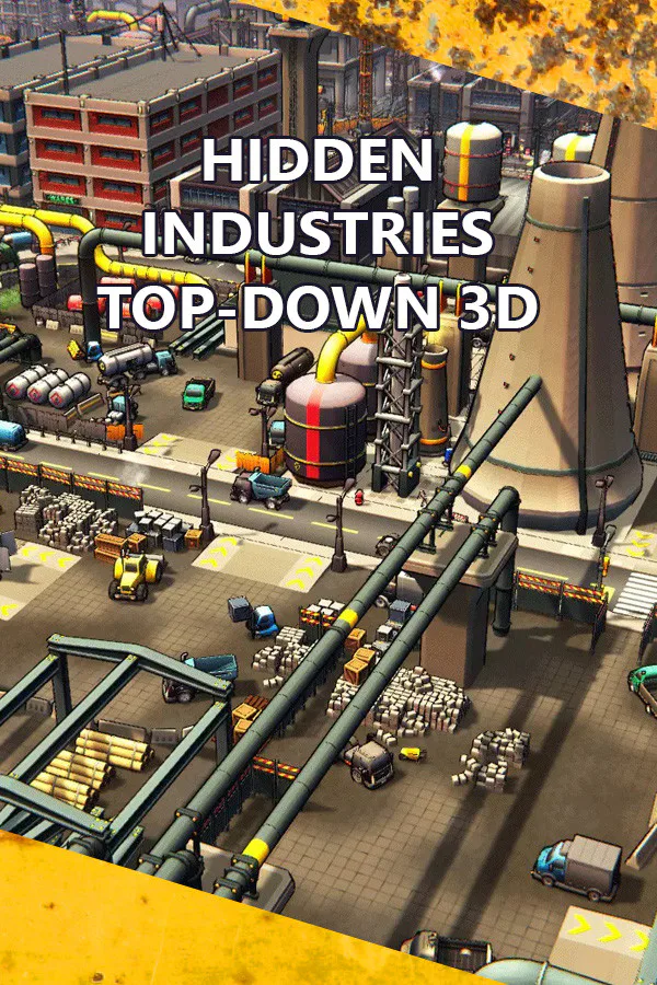 Copertina di Hidden Industries Top-Down 3D