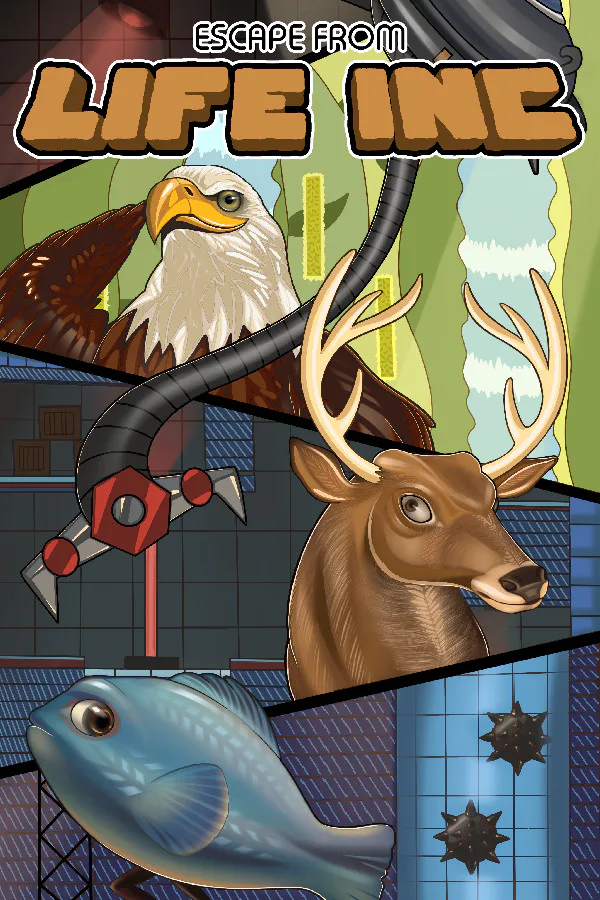 Copertina di Escape from Life Inc