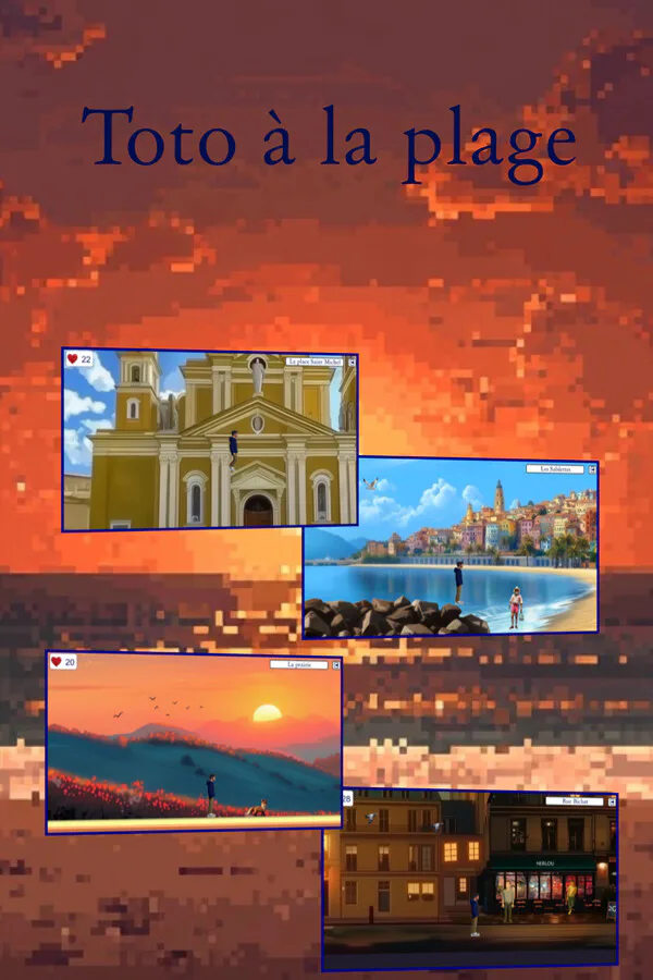 Copertina di Toto à la plage