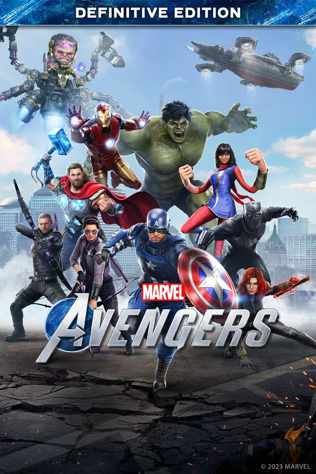 Copertina di Marvel's Avengers