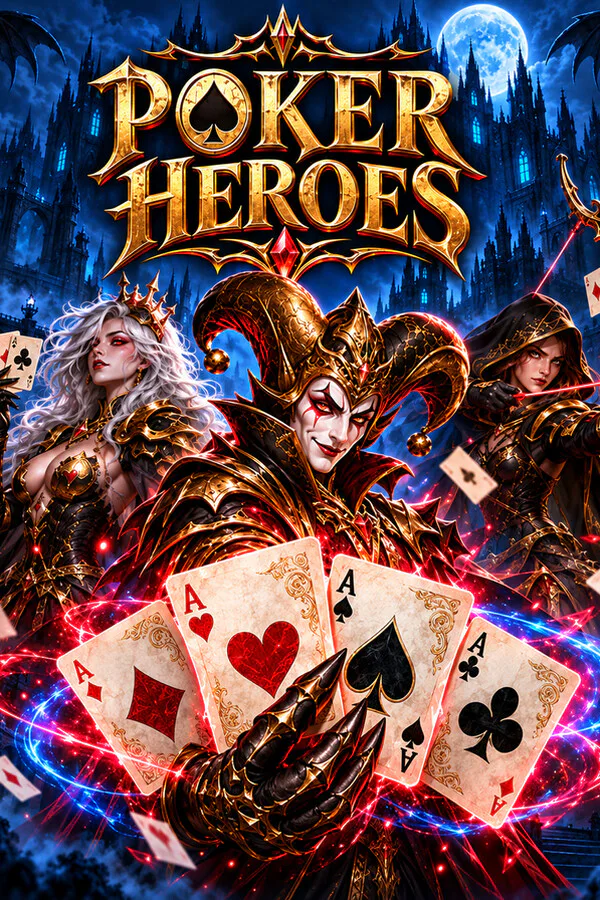 Copertina di Poker Heroes