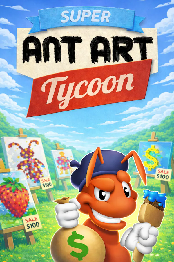 Copertina di Super Ant Art Tycoon