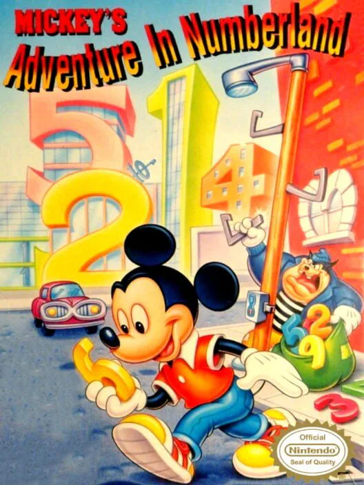 Copertina di Mickey's Adventure in Numberland