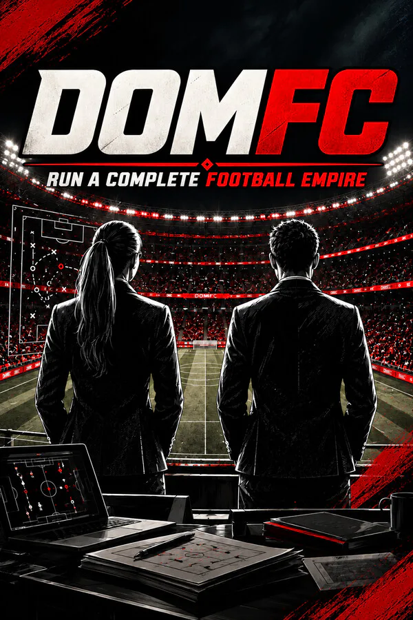 Copertina di DOMFC: Run a Complete Football Empire