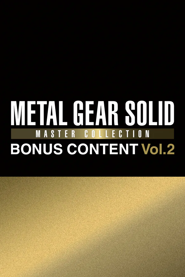 Copertina di METAL GEAR SOLID MASTER COLLECTION Vol.2 BONUS CONTENT