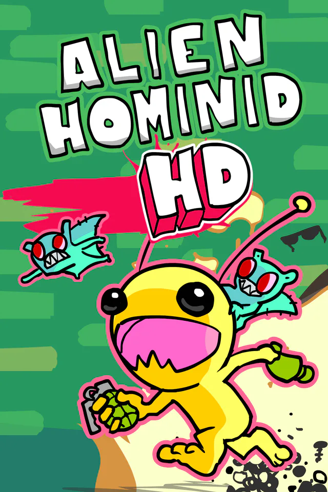 Copertina di Alien Hominid HD