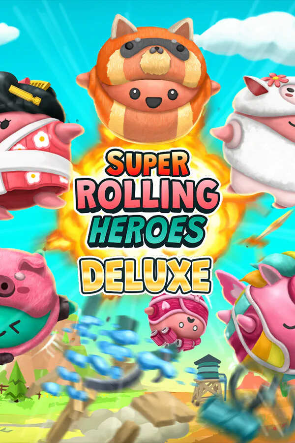 Copertina di Super Rolling Heroes Deluxe