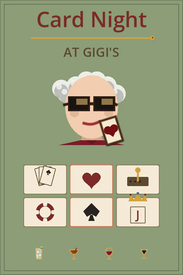 Copertina di Card Night at Gigi's